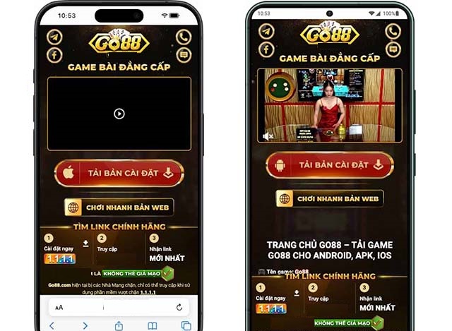 Tải app Go88 trên Android Tải app Go88 trên Android
